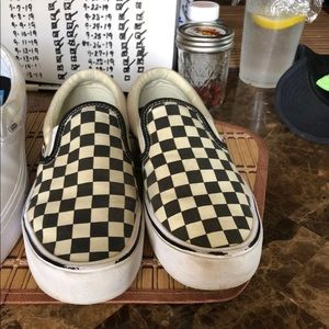 Checkered Vans